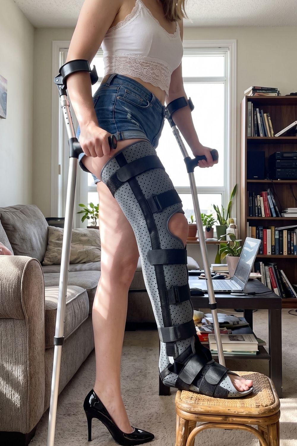 How to Sleep Comfortably in a Full Leg Brace